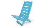 Adriatic Klappstuhl, Farbe azurblau, Belastbarkeit bis zu 100 kg-1