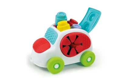 Clemmy car with soft blocks, Clementoni