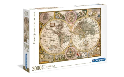 Antique Map- Clementoni Puzzle, 3000 pieces