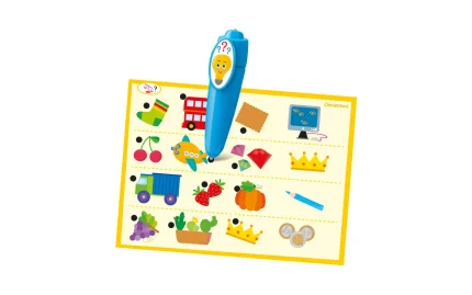 Interactive pencil with various games-Clementoni