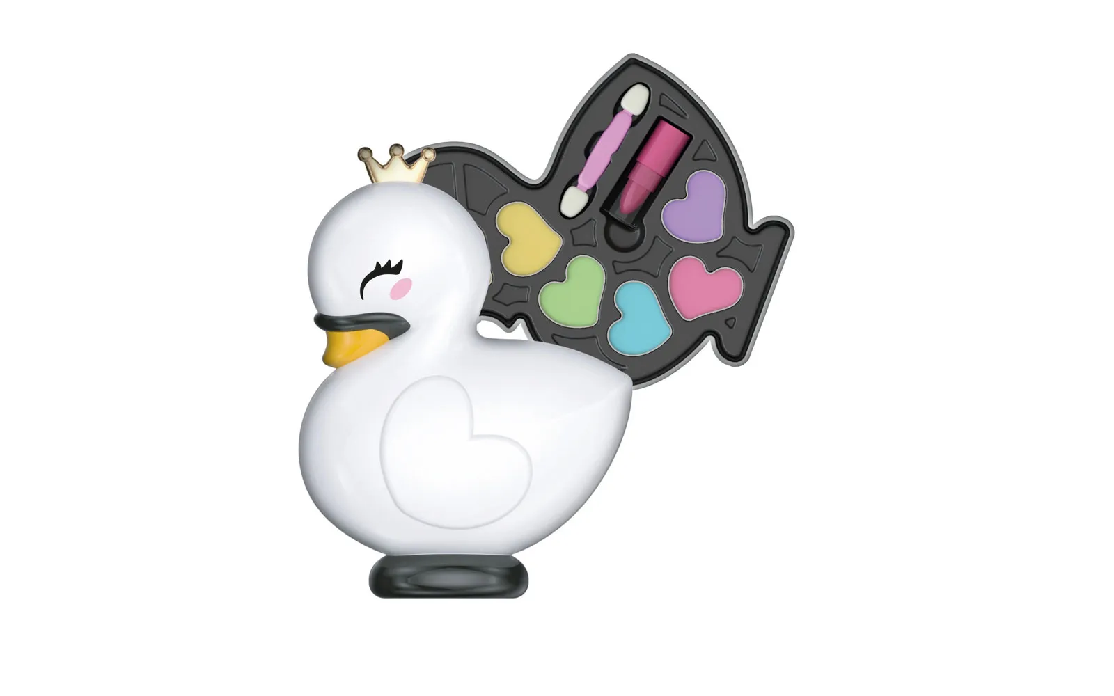 Small makeup set in the shape of a swan, Crazy Chic, Clementoni Small makeup set in the shape of a swan, Crazy Chic, Clementoni