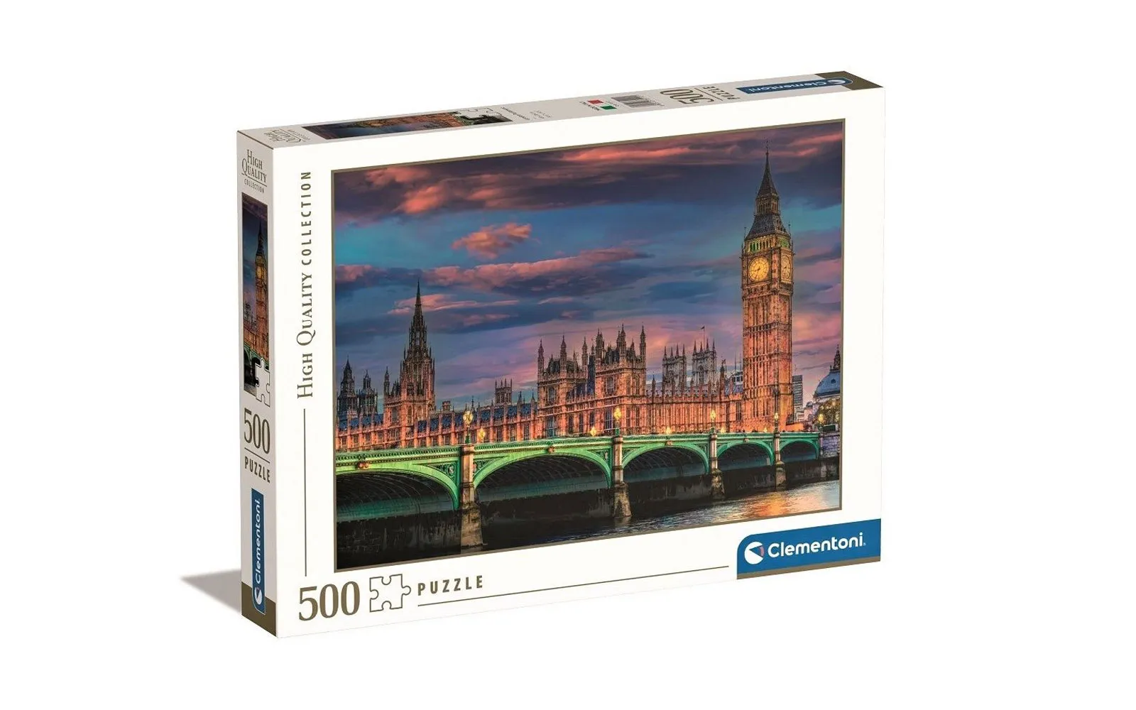 London Parliament - Clementoni Puzzle, 500 pieces London Parliament - Clementoni Puzzle, 500 pieces