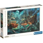 Pirates Battle- Clementoni puzzle, 6000 pieces