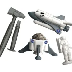 Our Space Asteroid Shuttle game, set, Clementoni