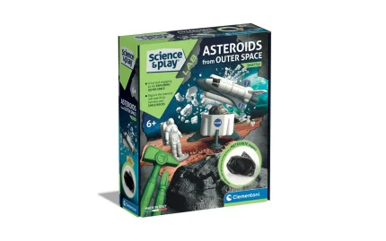 Unser Space Asteroid Shuttle Spiel, Set, Clementoni-1