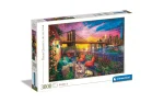 Sonnenuntergang auf dem Balkon von Manhattan - Clementoni-Puzzle, 3000 Teile-1