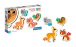 Mein erstes Baby Puzzle - Waldtiere, Clementoni-1