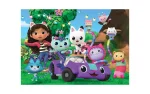 Gabbys Puppenhaus II Clementoni-Puzzle, 104 Teile