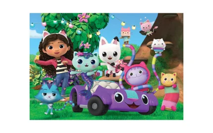 Gabbys Puppenhaus II Clementoni-Puzzle, 104 Teile
