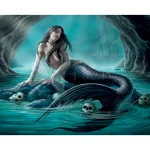 Anne Stokes - Siren's Lament - Clementoni jigsaw puzzle, 1000 pieces
