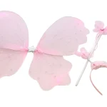 Carnival toys butterfly wings + antennae + stick
