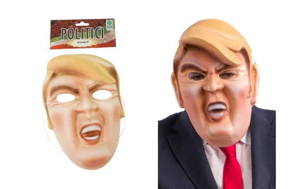 Karneval Spielzeug Donald Trump Stoffmaske-1