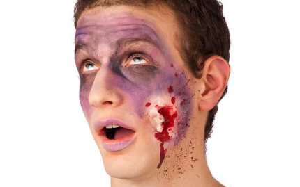 Carnival toys scar with a hole