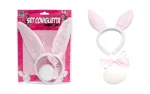 Karneval Spielzeug Reifen Kaninchen + Schwanz + Schmetterling-2