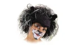 Karneval Spielzeug schwarze Katze Perücke-2