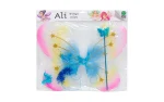 Karnevalsspielzeug bunte Schmetterlingsflügel + Ring + Stock-1