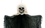 Hanging Halloween skeleton with chain, Carnival Toys