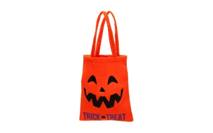 Fabric bag with pumpkin motif, Carnival Toys
