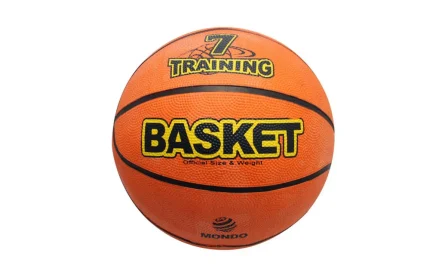 Rubber basketball, size 7, Mondo