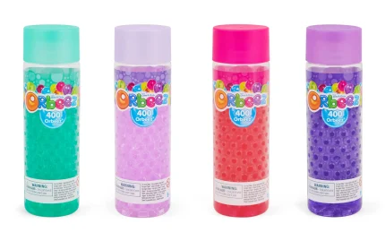 Soft water Orbeez balls, in a tube