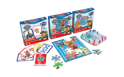 Paw Patrol 3 in 1 Gesellschaftsspiele, Spin Master-1