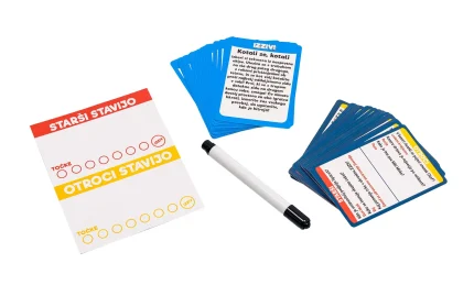 Game children against parents, small - SLO