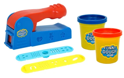 Playdough + press, set, Unikatoy