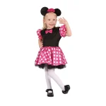 Baby mouse costume skirt in purple color