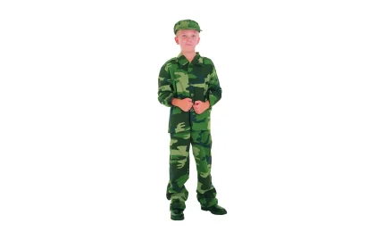 Children's soldier army costume