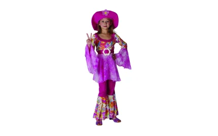 Children's carnival costume Hippy Diva