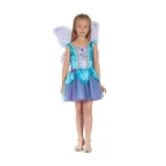 Fairy costume with blue wings