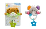 Das Baby kaut auf einer Rassel, Unikatoy-9