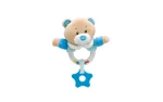 Das Baby kaut auf einer Rassel, Unikatoy-4
