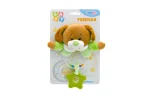 Das Baby kaut auf einer Rassel, Unikatoy-5