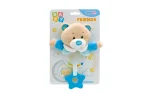 Das Baby kaut auf einer Rassel, Unikatoy-8