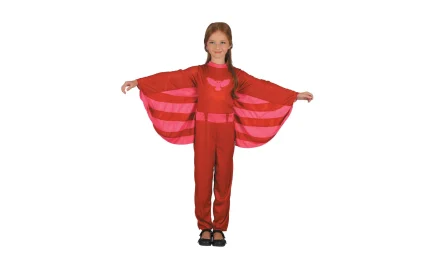 Red color pajama hero costume