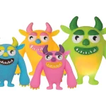 Monster Squizi Figure with Light, Unikatoy