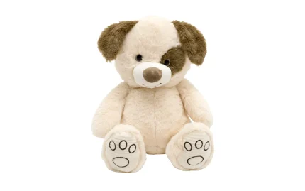 Plush sitting puppy Floki, 25 cm