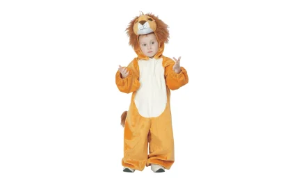 Baby lion costume with hoodie