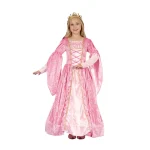 Children's carnival costume Princess, pink color
