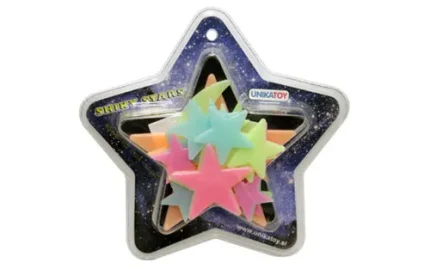 Glowing figures in the shape of stars, Unikatoy