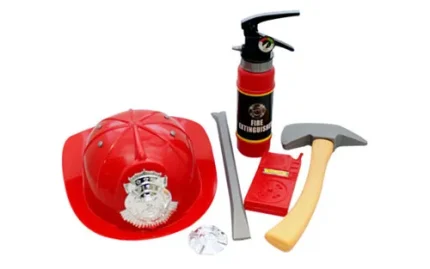 Firefighter + helmet in the network, set