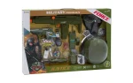 Military set with helmet