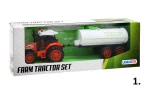 Traktor mit Anbaugerät, 33 cm, Unikatoy-1