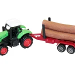 Tractor with trailer, 1:64, Unikatoy