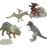 Cretaceous Dinosaurs, 3 pieces, set