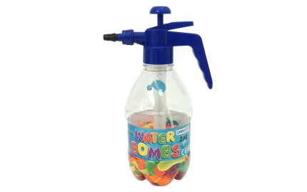 Wasserballons + Schale mit Pumpe, 250 Stück, Unikatoy-1