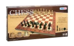 Holzschach 3in1 34x34 cm, Unikatoy-3
