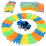 Magic Looping Track with Battery Car, 116 pieces