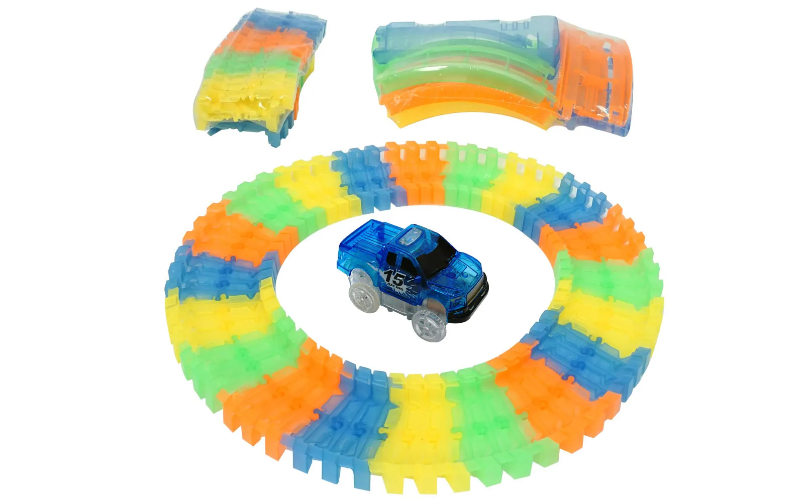 Magic Looping Track with Battery Car, 116 pieces Magic Looping Track with Battery Car, 116 pieces